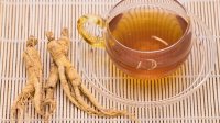 Een kopje ginseng thee