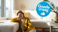 vrouw met migraine