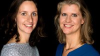 Liesbeth van Rossum en Mariette Boon